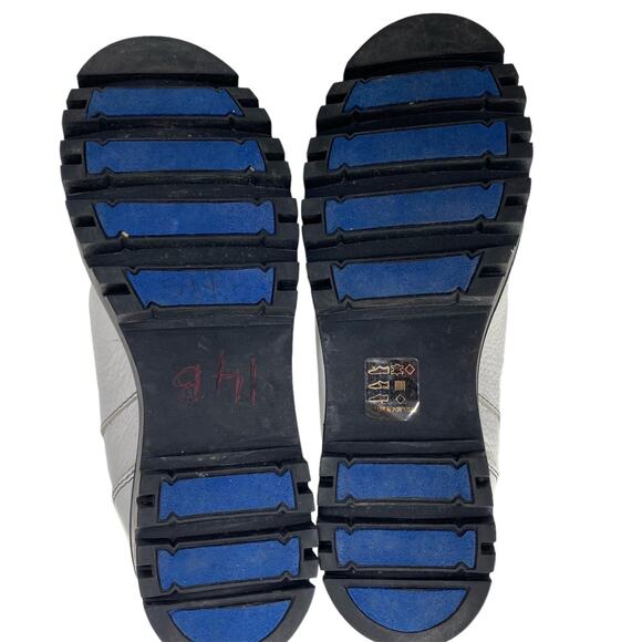 Bos. & Co. Gator Prima Fur Leather Boots Zip Up Ankle Ice Grip Insulated Size 37 - Picture 10 of 12